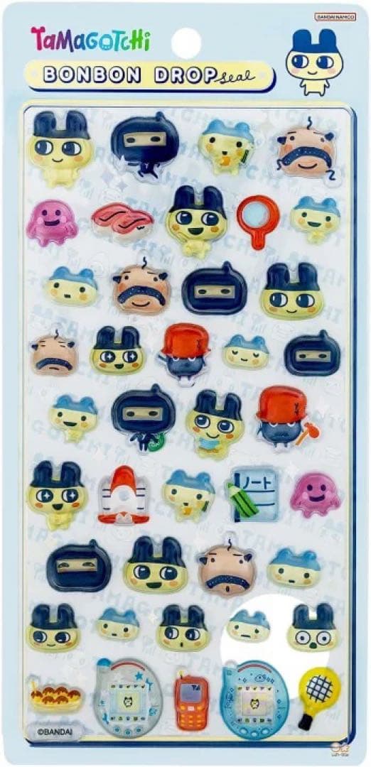 【正規品】ボンボンドロップシールたまごっち まめっち＆みみっち