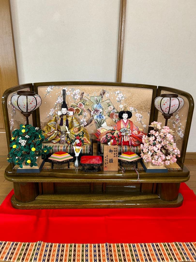 2/4 ②中古　平安一甫　ひな人形　おひなさま　ひな祭り　節句