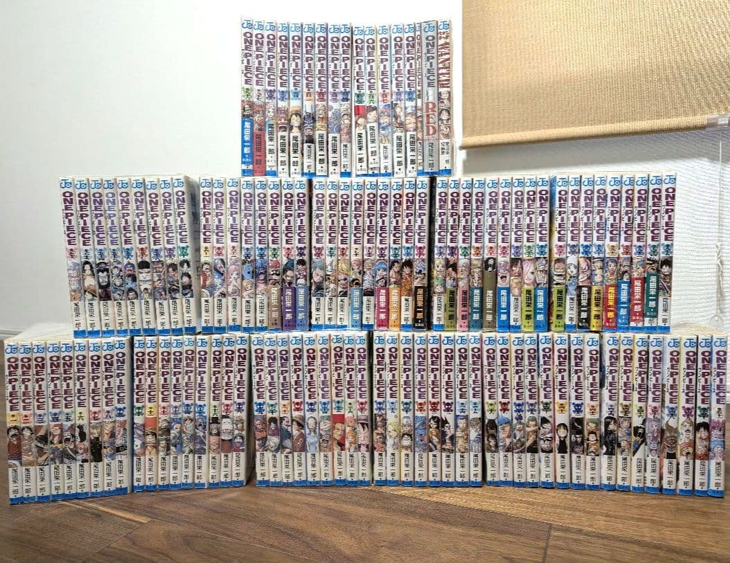 ONE PIECE 全109巻 全巻セット 初版多数 帯あり