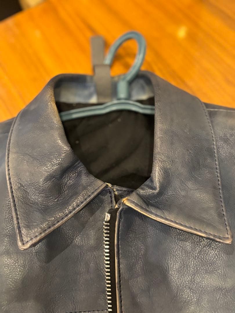 試着のみ‼️STRUM ストラム Burning dyed バーニングダイ ブルー