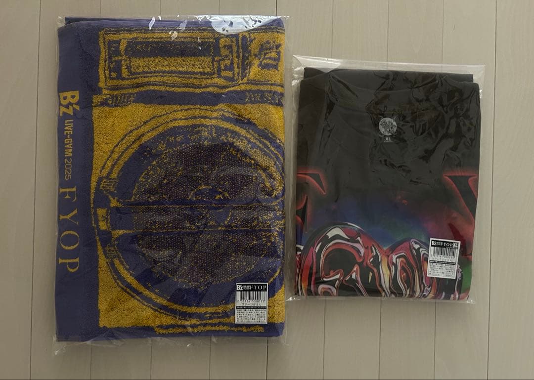 B’z LIVE-GYM 2025 FYOP Tシャツ・タオルセット XL