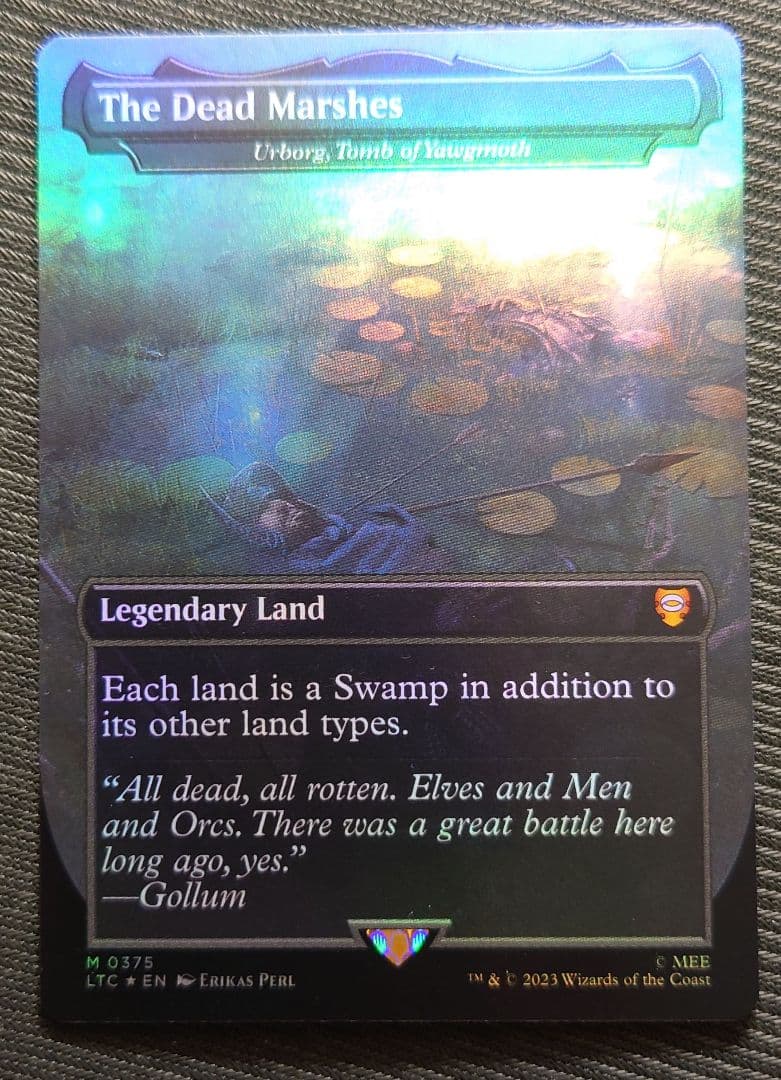mtg 超稀少個体 フルアート FOIL 英語版 ヨーグモスの墳墓アーボーグ