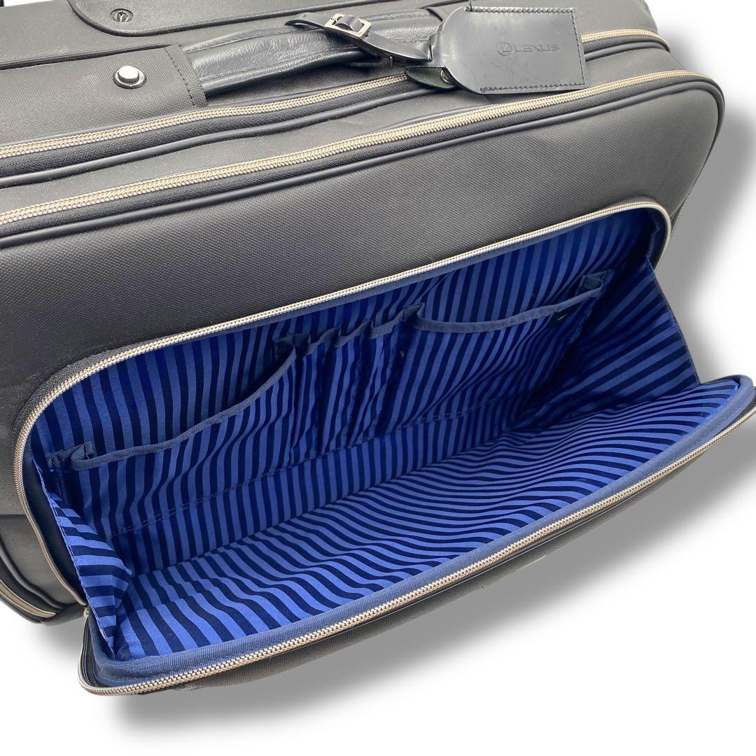 希少品✨️ LEXUS ビジネス キャリーバッグ トロリーケース レザー 大容量