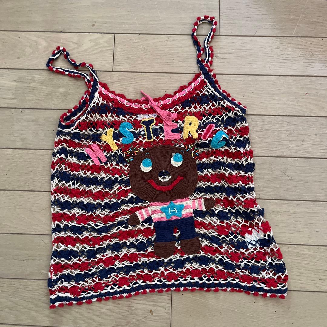 HYSTERIC GRAMOUR POPS タンクトップ ドーナツベア