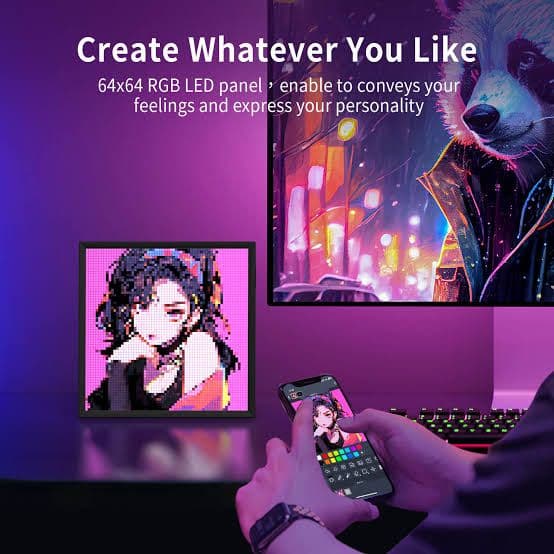 その他 Divoom Pixoo 64 Pixel Art LED Display