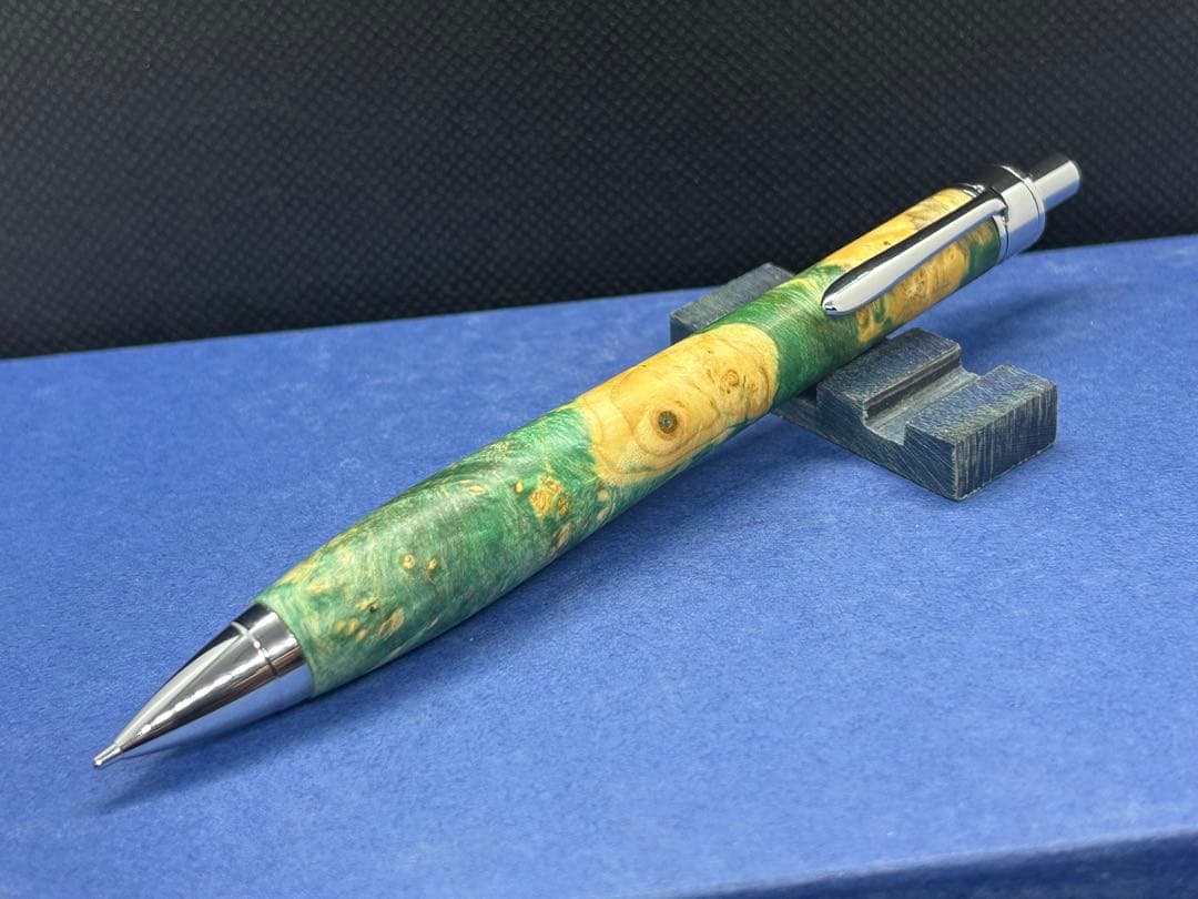 【早い者勝ち】メープルスタビライズドウッド　ボールペン0.5 金色金具変更