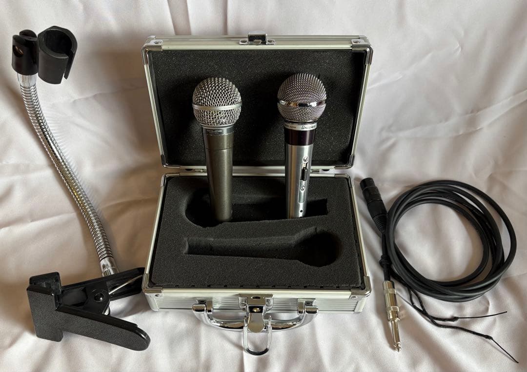 【希少USA製】SHURE SM58 & 565SD セット/シールド/ケース