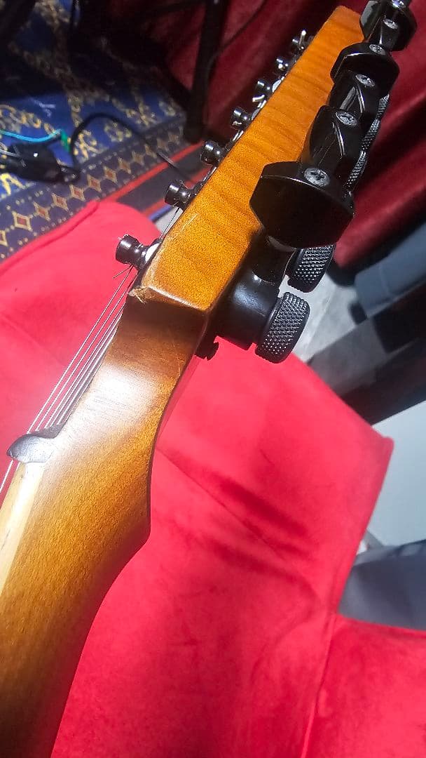 ギター Legator Ninja N7FOD Jupiter Buckeye Burl