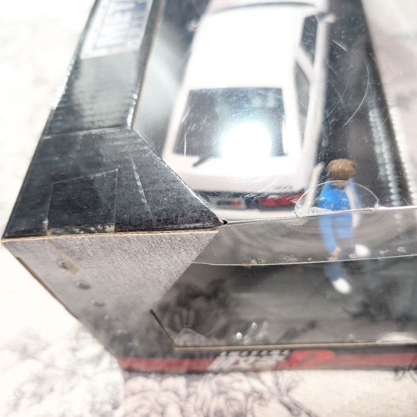イニシャルD　藤原とうふ店　トレノ AE86 ミニカー　フィギュアセット　人気