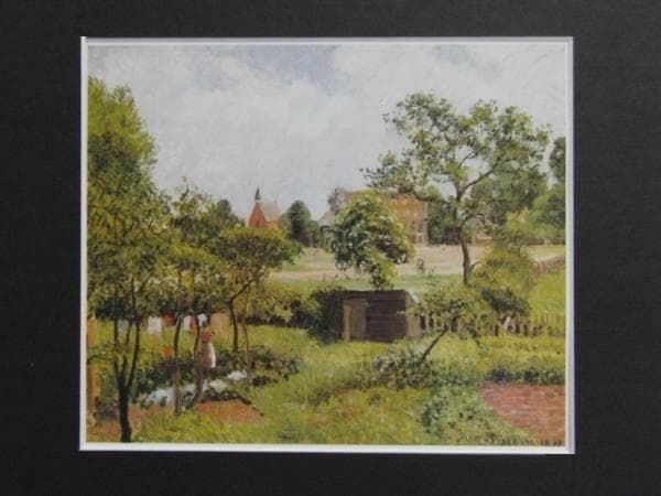 絵画 CamillePissarro,VuedeStamfordBrookCommon