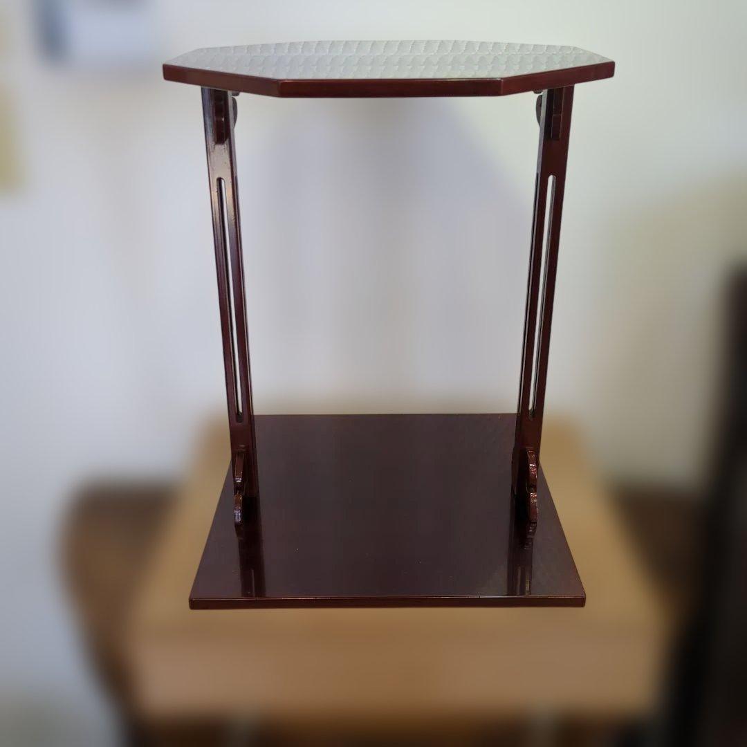 寿棚　茶道具　棚　漆器　木製　茶道　組み立て　お点前　木箱