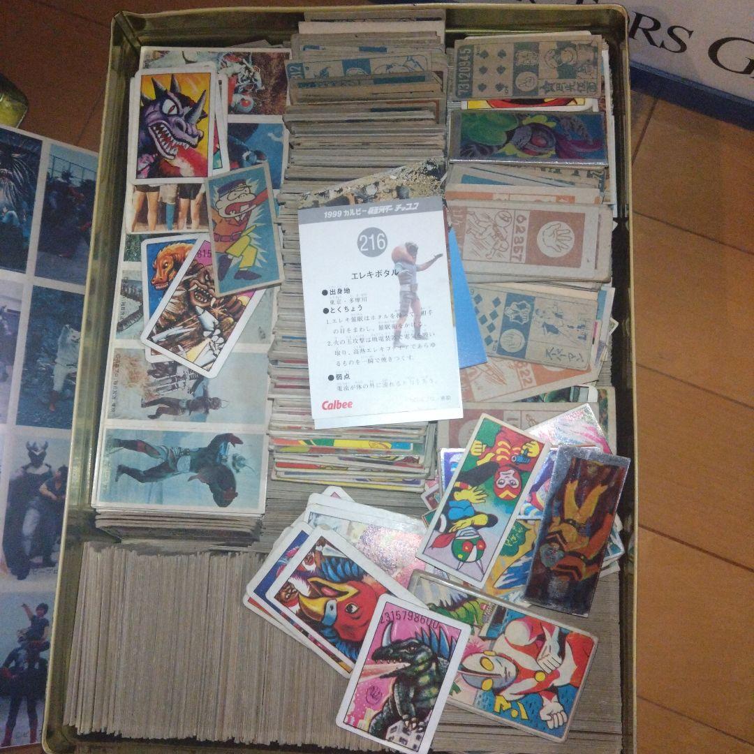 仮面ライダー　ウルトラマンなど特撮など載せれないほど大量メンコ