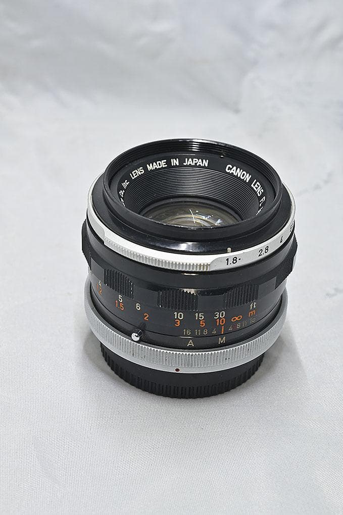 キヤノン FL50mm F1.8Ⅱ FLマウントレンズ