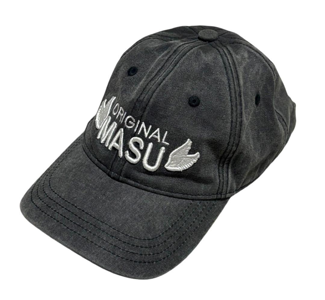MASU Original Masu Cap Faded Black タグ付き