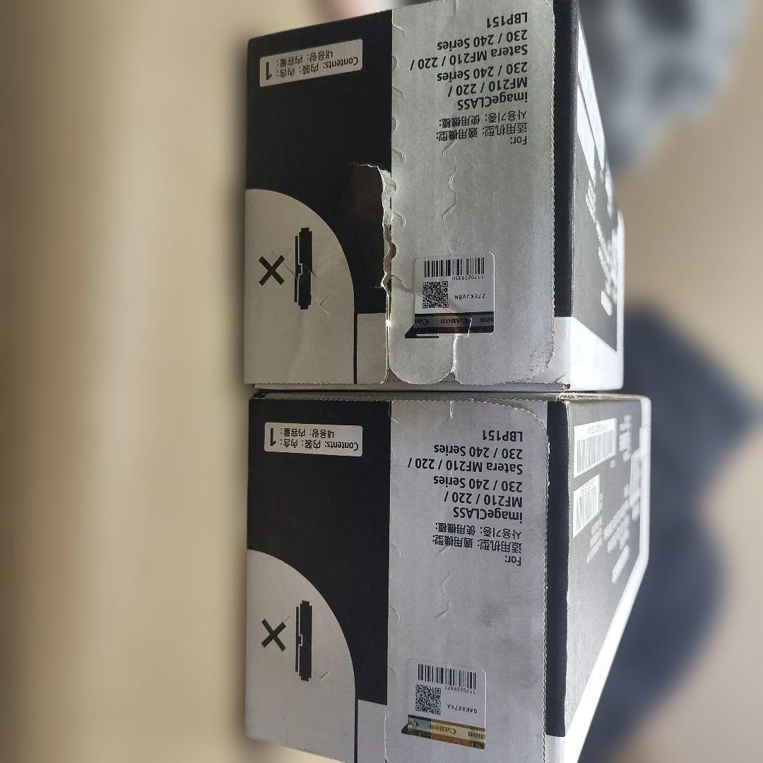 未使用【純正品】Cartridge 337 VPトナーカートリッジ 2個