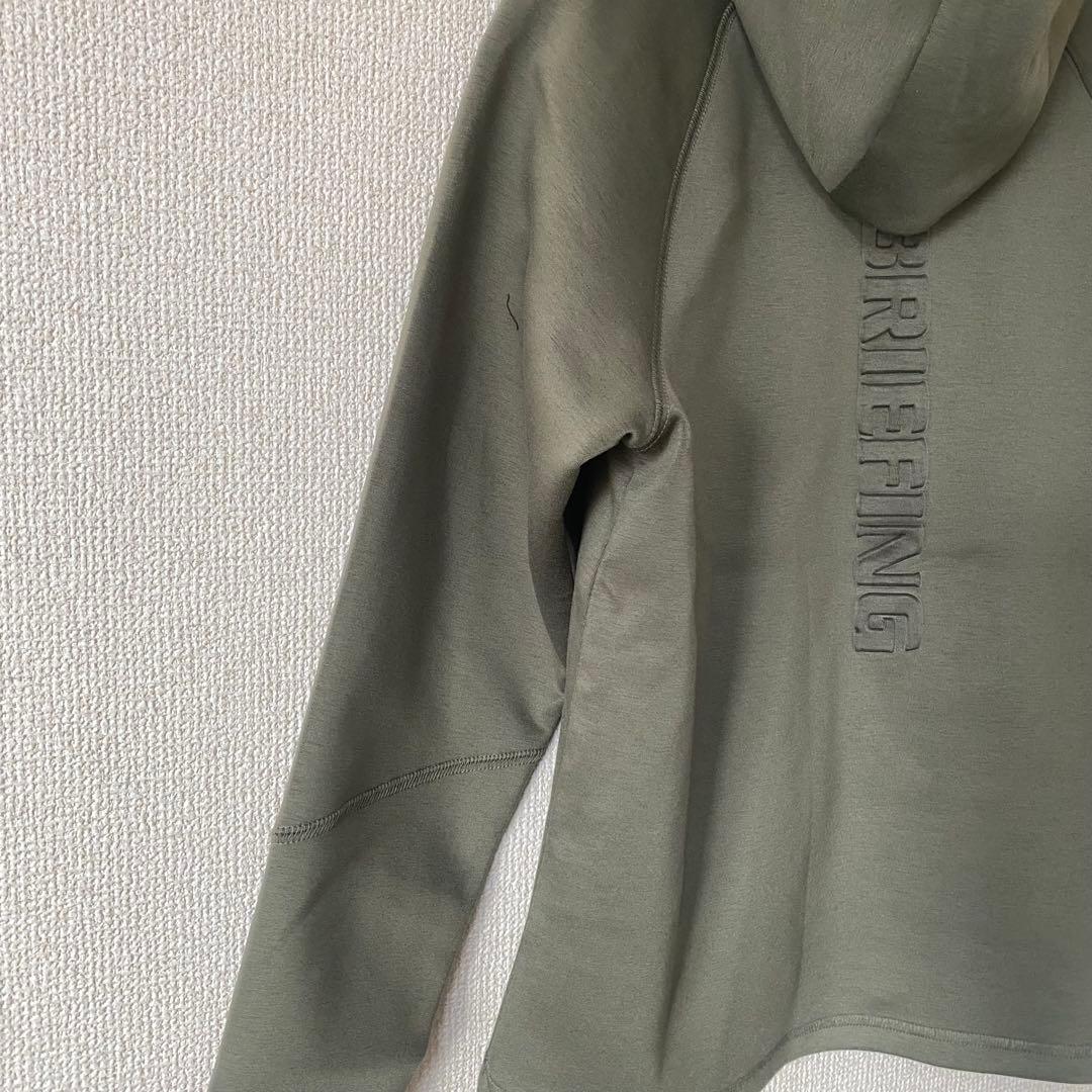 BRIEFING フルジップジャケット オリーブ