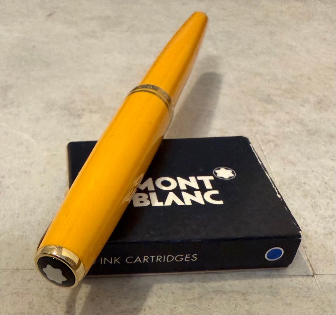 モンブラン 万年筆 ジェネレーション イエロー オレンジ