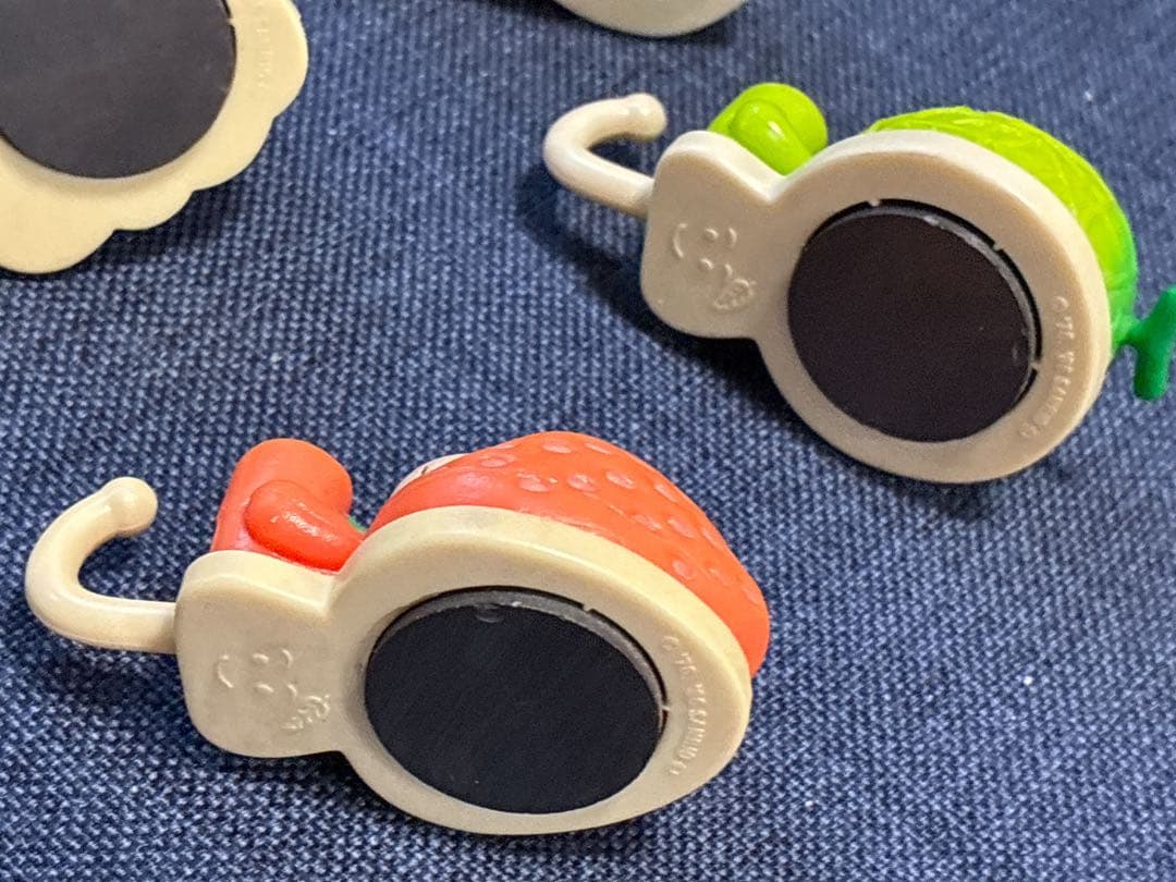 ハローキティ フルーツマグネットフック 6個セット なっちゃん 平成レトロ