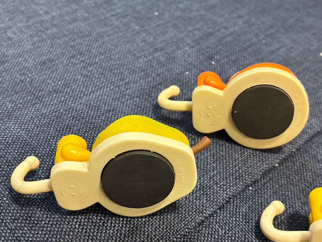 ハローキティ フルーツマグネットフック 6個セット なっちゃん 平成レトロ