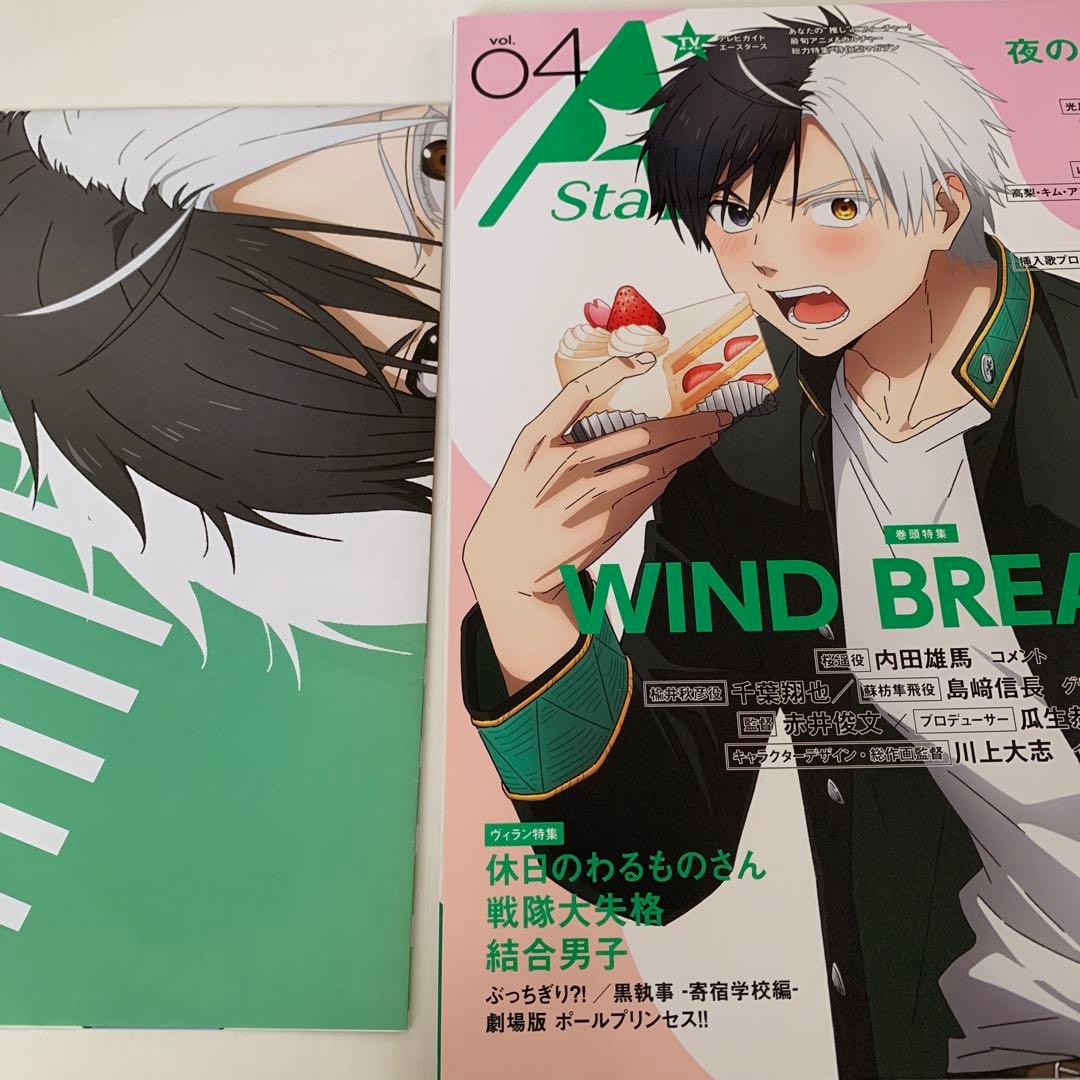 桜遥 クリアファイル 雑誌 wind breaker