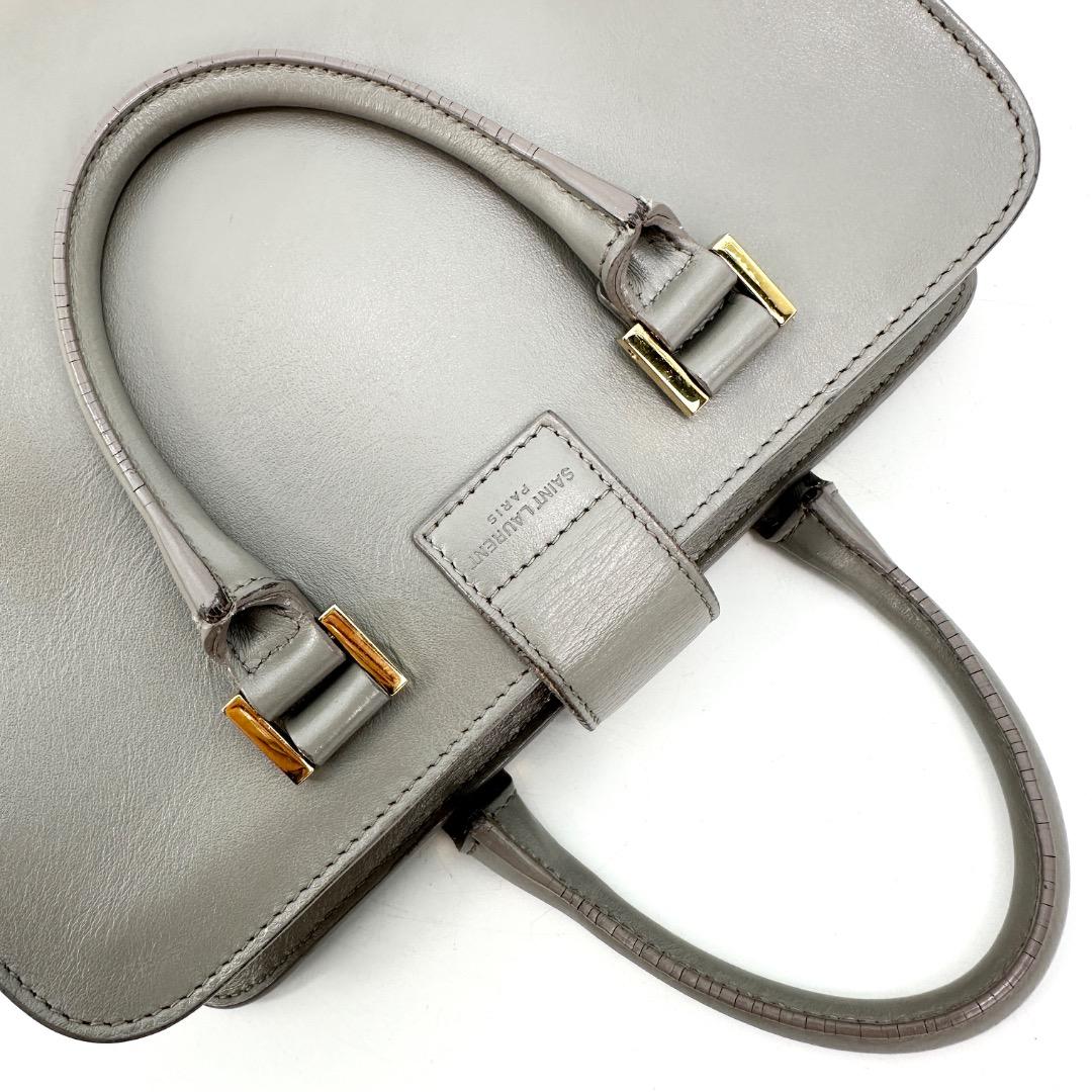 SAINT LAURENT ベイビーカバス ハンドバッグ