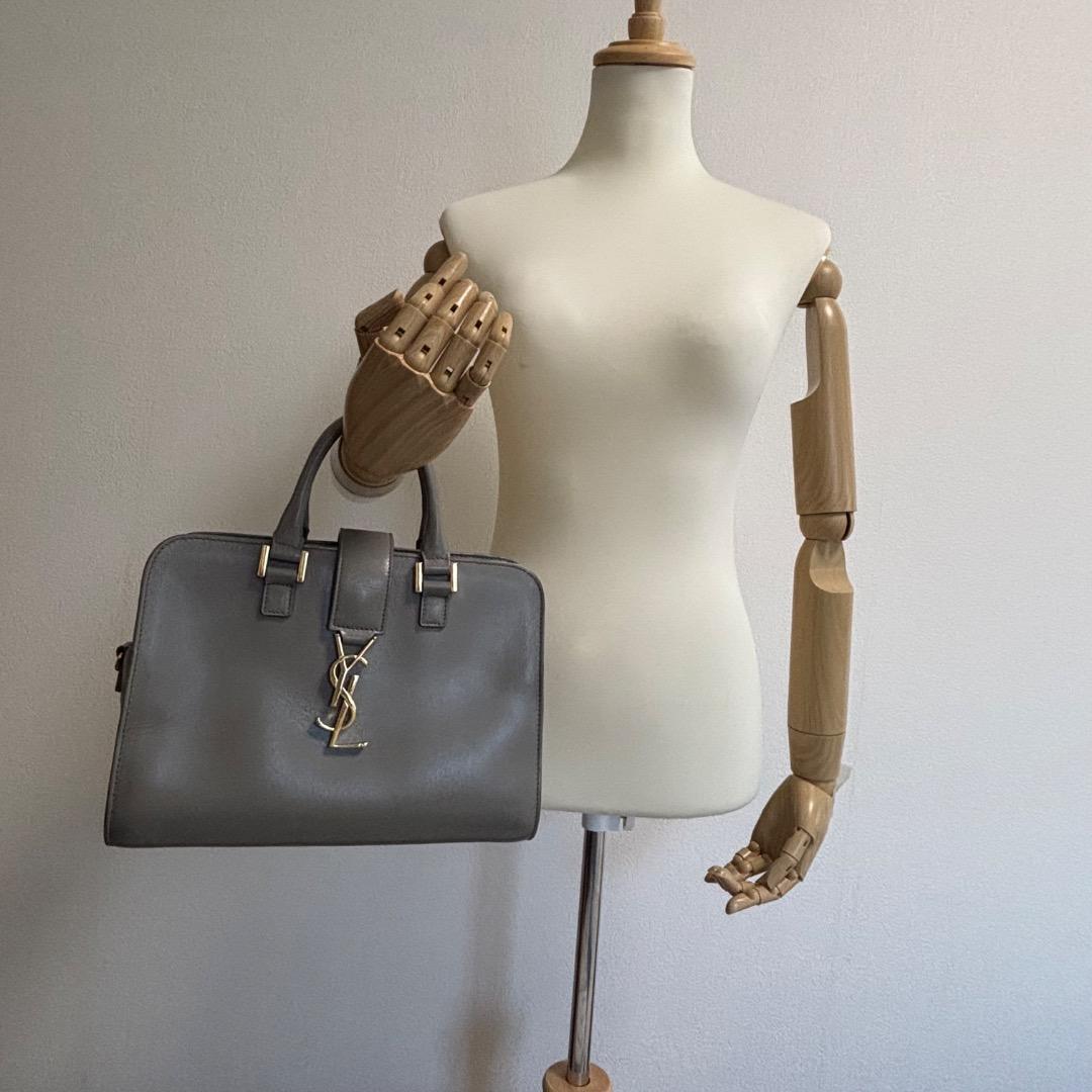 SAINT LAURENT ベイビーカバス ハンドバッグ