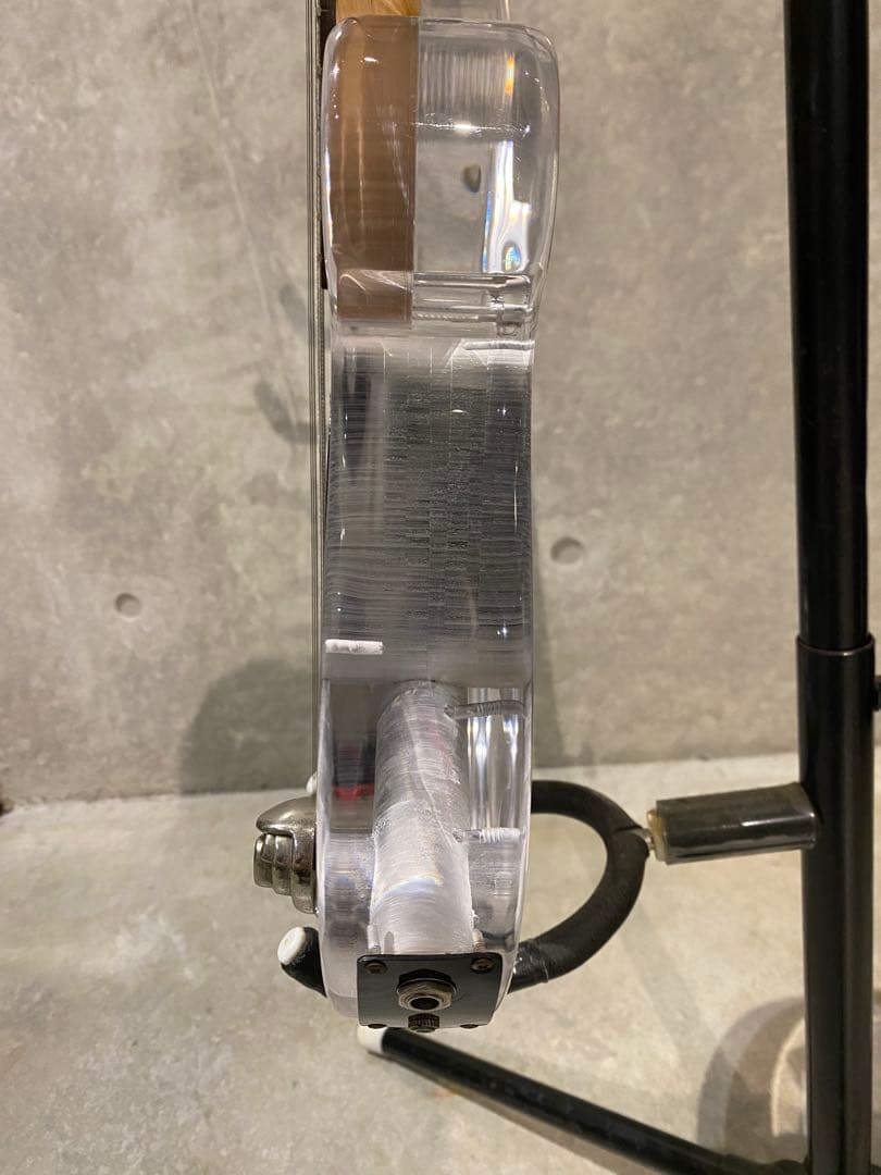 極美品 Pignose ピグノーズエレキミニギター PGG スケルトン アクリル