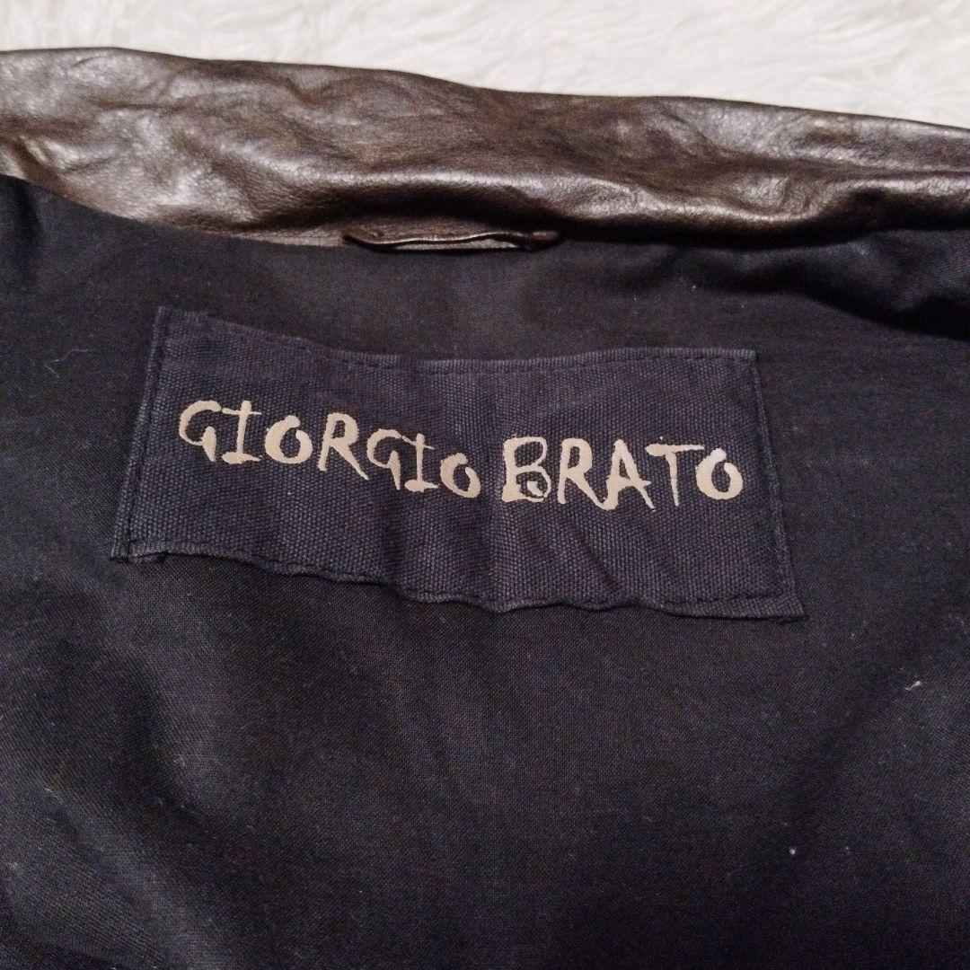 Giorgio Brato レザージャケット　ジョルジオブラット　羊革　46