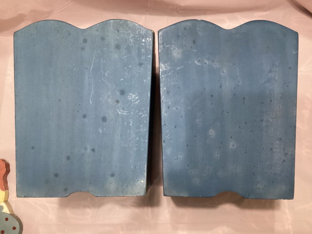 ラガディ・アンとアンディ　トールペイント木製人形デザイン収納ボックス　カントリー