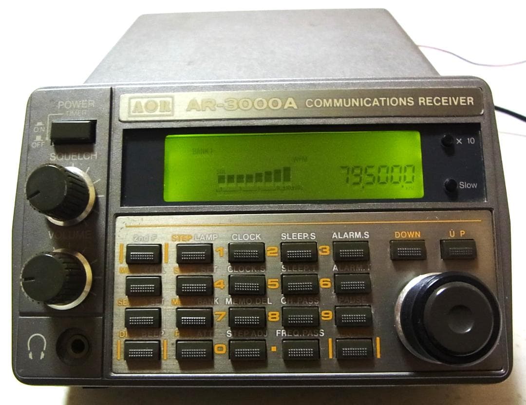 AOR　AR-3000A　広帯域受信機　秘話機能付