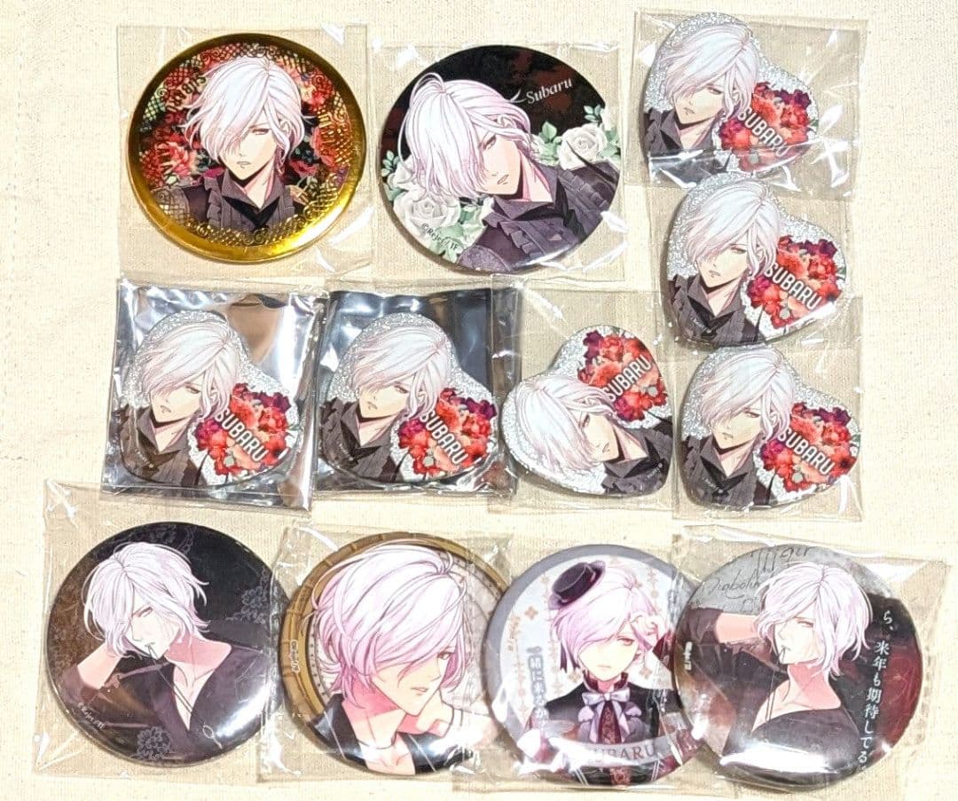 ディアラバ DIABOLIK LOVERS 逆巻スバル 缶バッジ DP