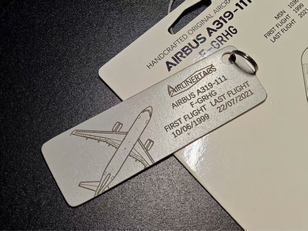 エールフランス Airlinertags A319-111 スペシャル柄