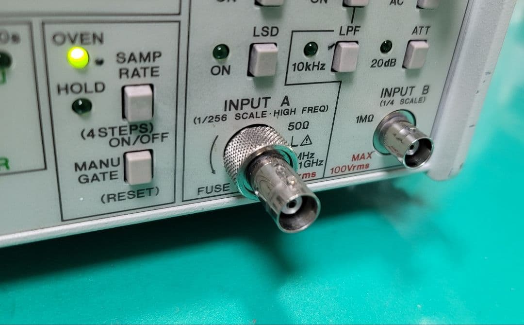 整備品 R5361FREQUENCY COUNTER 0.2mHz-1GHz