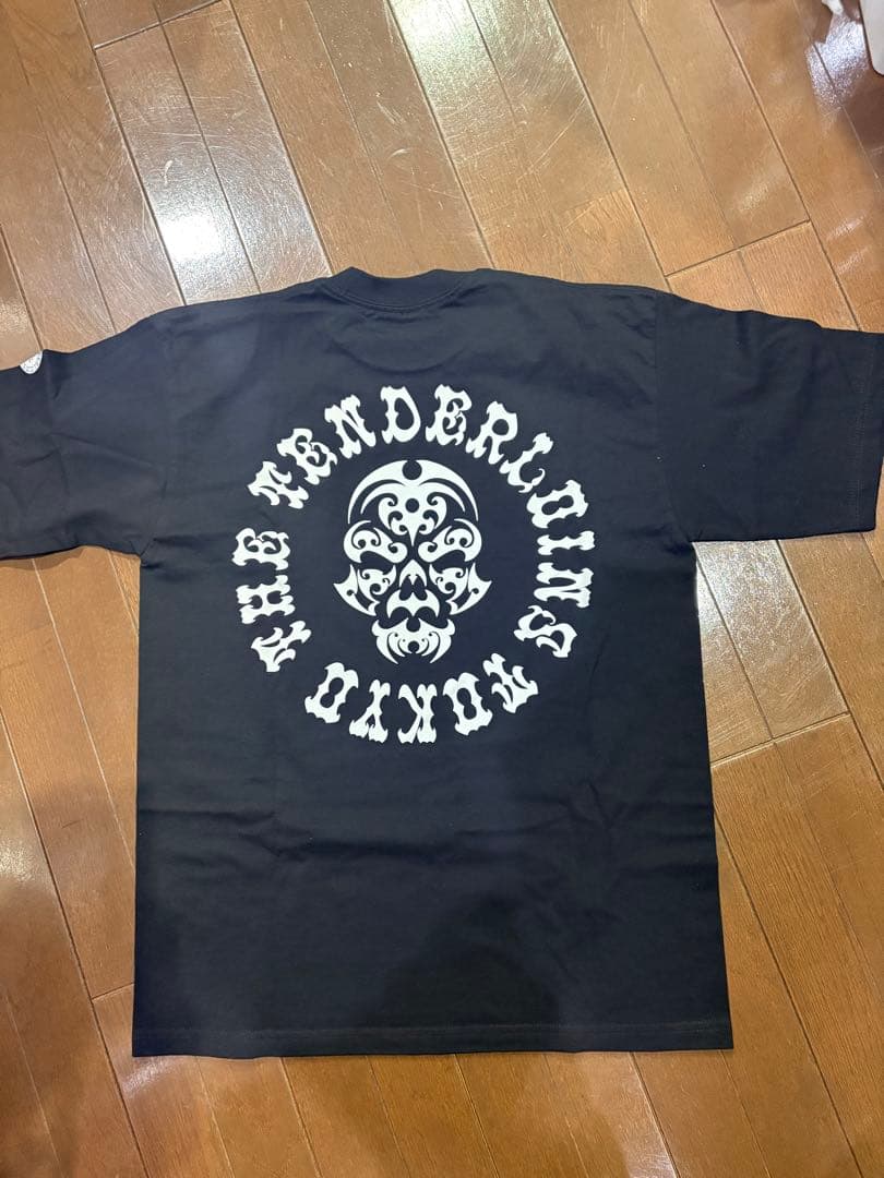 TENDERLOIN ボルネオスカルTシャツ　ブラック　L