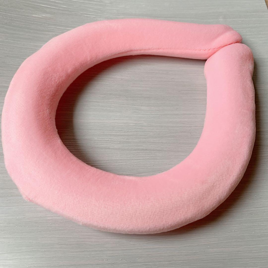 ネックヒーター ネックホット ネックウォーマー 冷え対策 暖かい ピンク