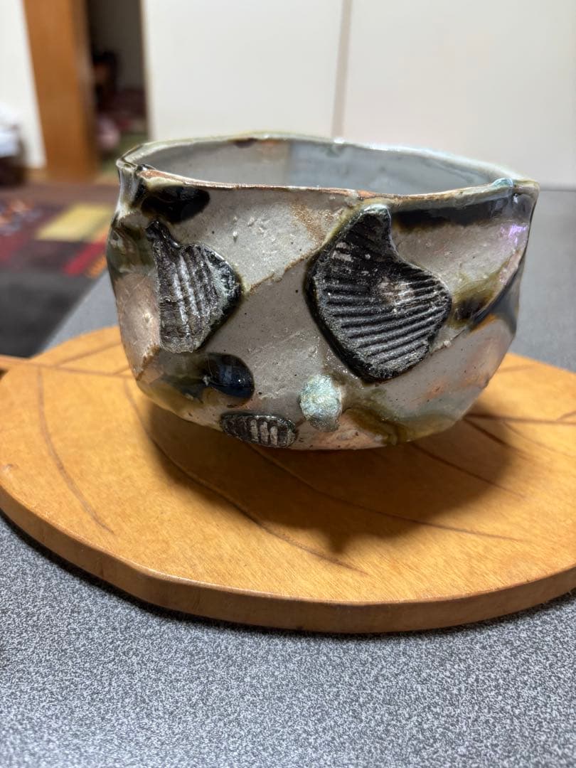 丹波焼　丹文窯4代目 大西雅文作　抹茶茶碗