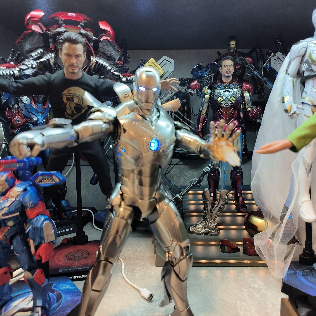 ホットトイズ　アイアンマン　マーク2 スペシャルエディション 点灯カスタマイズ品