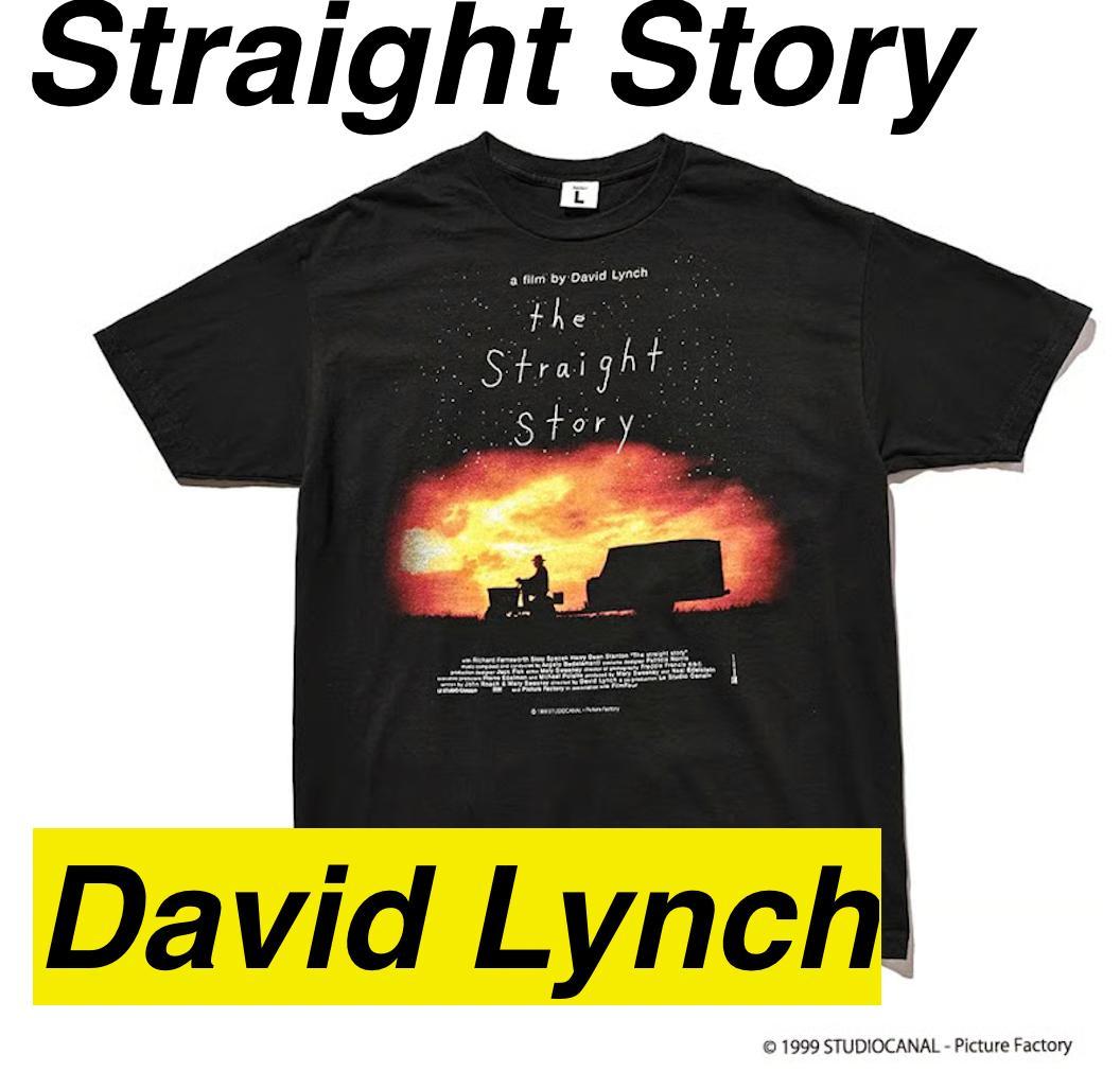 【ストレイト・ストーリー × weber】Tシャツ デヴィッド・リンチ M