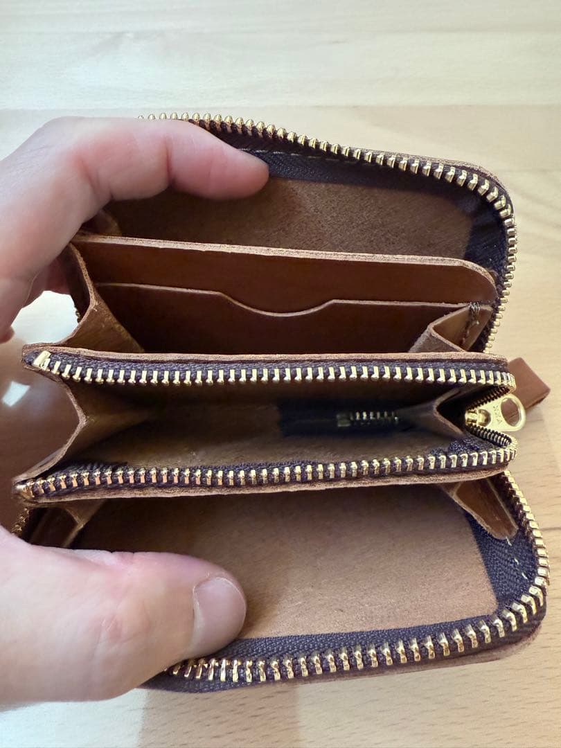 【HERZ】(Organ)フルジップミニ財布 GS-75