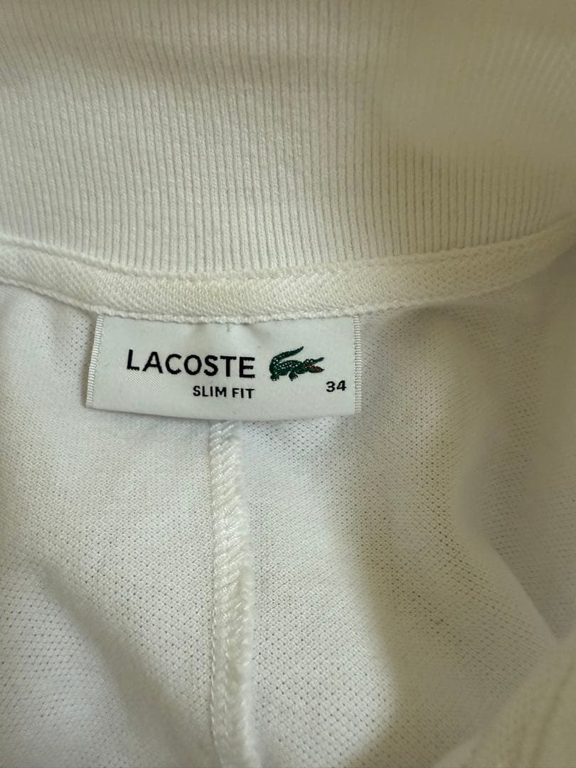 LACOSTE ラコステ キモノスリーブポロシャツ 半袖 34-Sサイズ