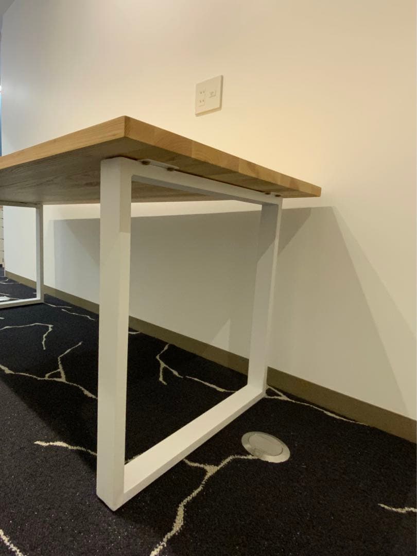 Kanademono テーブル　165*75センチ　天板ホワイトアッシュ