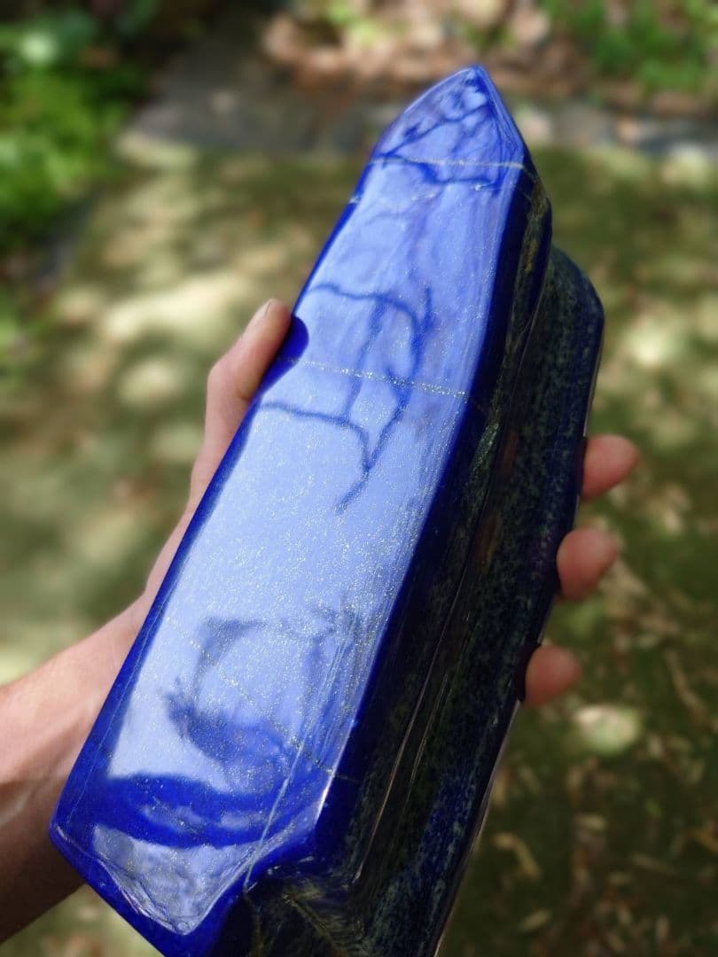 ✨セール中✨ラピスラズリ 約3320g アフガニスタン産 天然無着色磨石