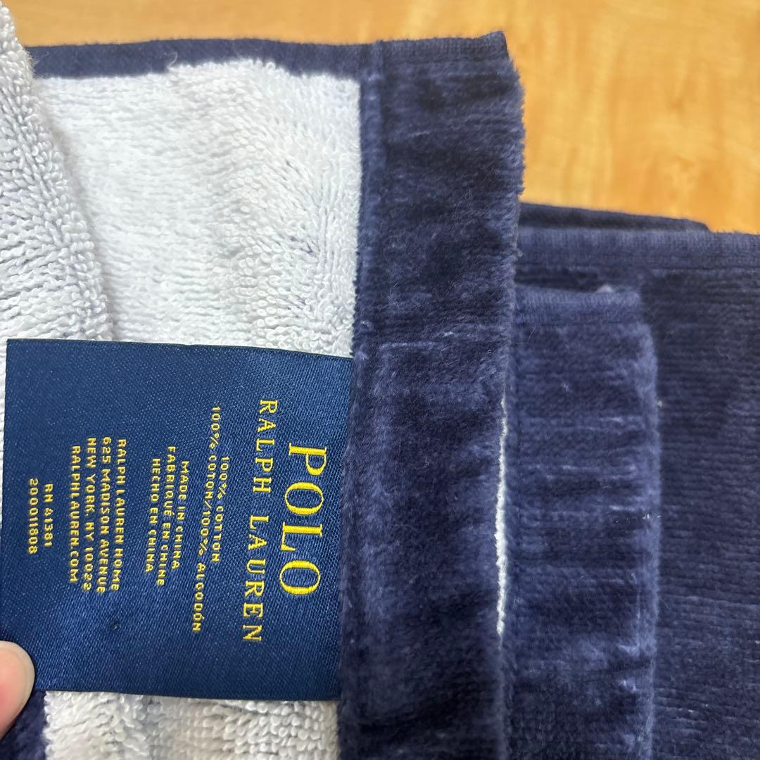 ポロ ラルフローレンUSAFLAG ビーチタオル 大判 バスタオル　タオルケット