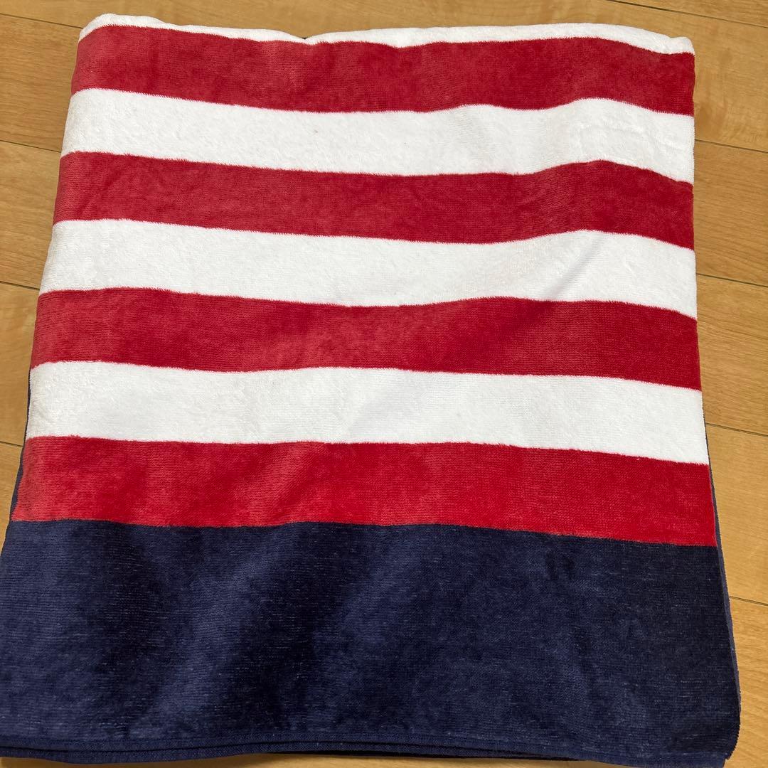 ポロ ラルフローレンUSAFLAG ビーチタオル 大判 バスタオル　タオルケット