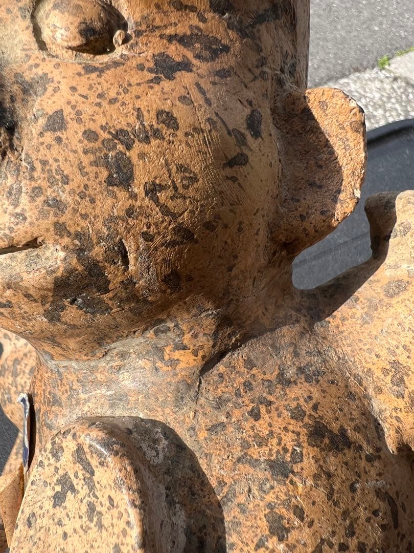 子供 陶器 焼物 土器 土偶 燭台メキシコ 置物 オブジェ インテリア 三越