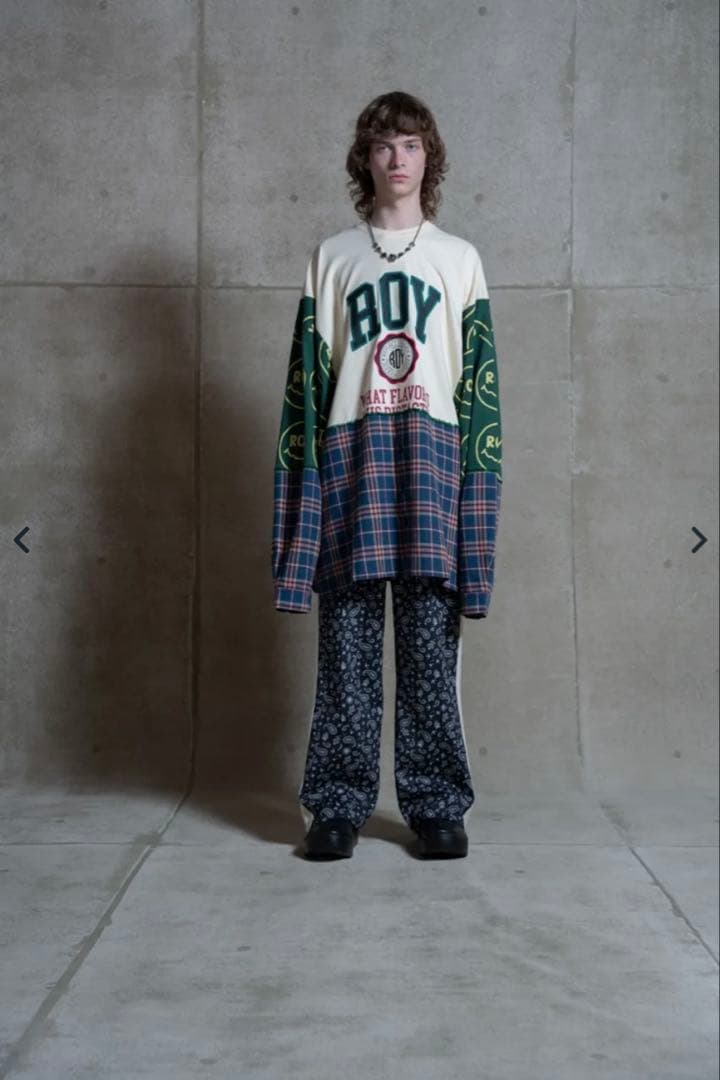 LiSA ROY ドッキングロングスリーブTシャツ