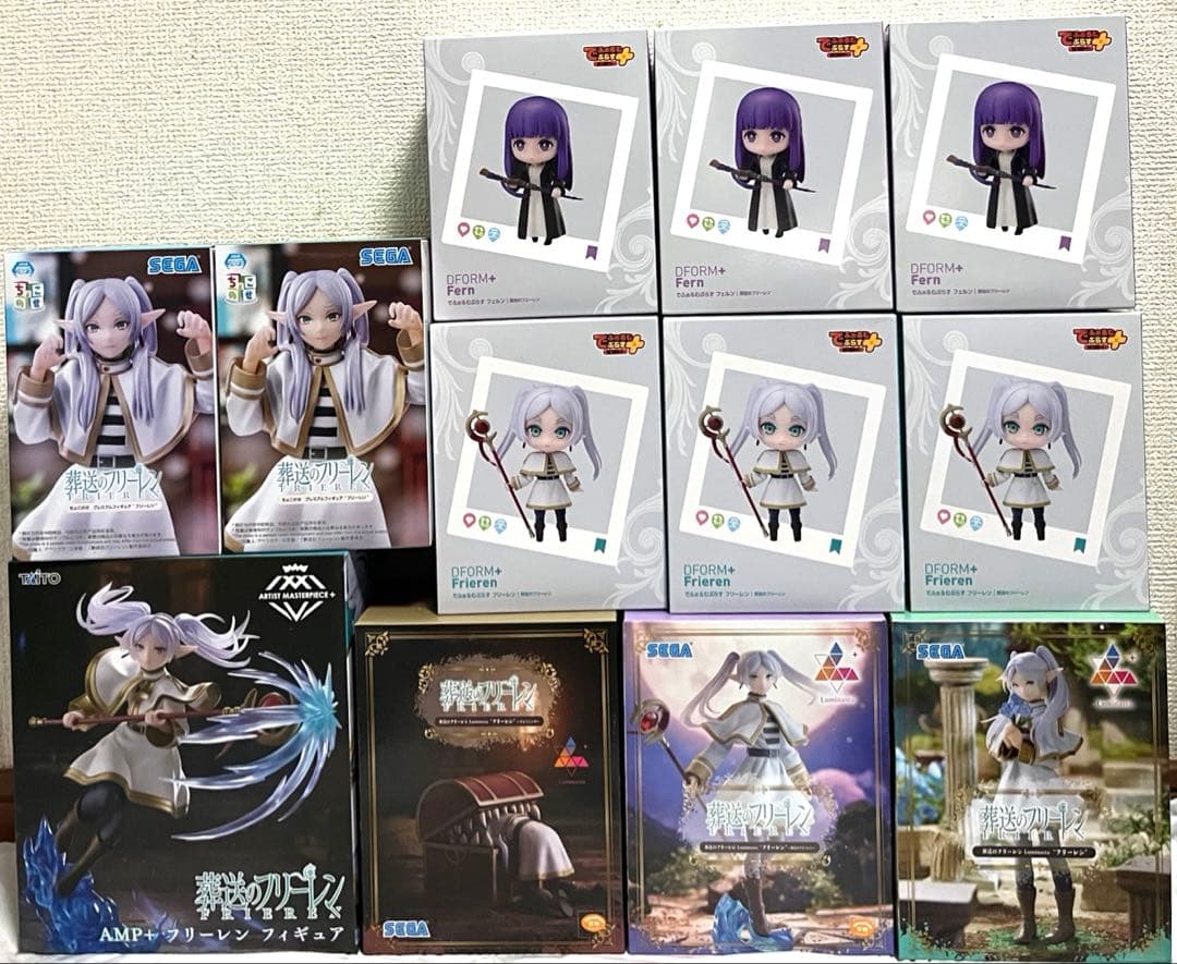葬送のフリーレン フィギュア AMP Luminasta 等 12点セット ⑹