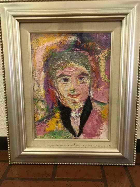 空飛ぶ画家糸川裕志の絵画 油絵 ポップアートの人物画、