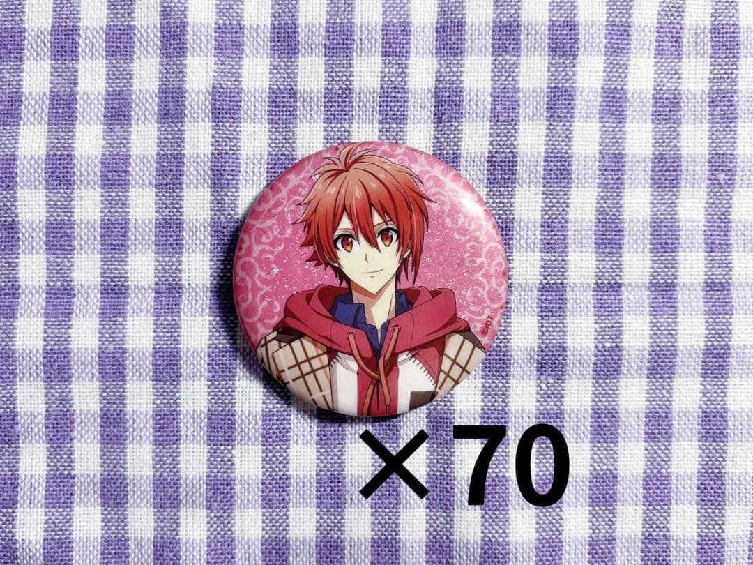 アイナナ　七瀬陸　G4Y地方ビジュ　缶バッジ