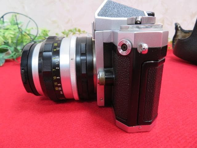 田*中様 【RR1636/6】Nikon F　フィルム一眼レフカメラ　ケース付き
